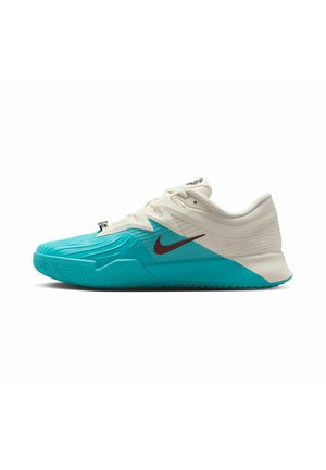 ZOOM VAPOR PRO 3 - Clay court tennis shoes - dusty cactus dk team red pale ivory mtlc silver