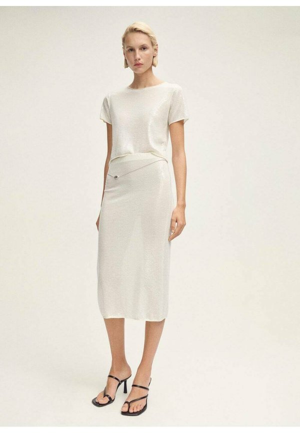 BONAGA - Pencil skirt - vanilla3