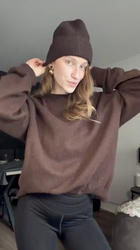 Even&Odd Căciulă - dark brown