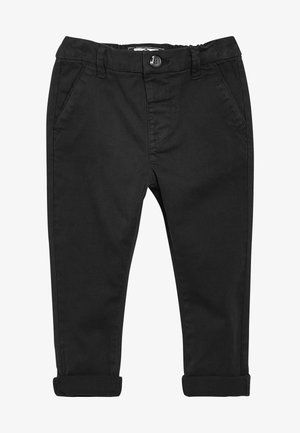 STRETCH - Pantalones chinos - black