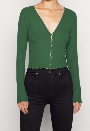 Top s dlouhým rukávem - green
