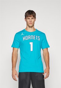 Nike Performance NBA CHARLOTTE HORNETS LAMELO BALL TEE - Klubbkläder - rapid teal