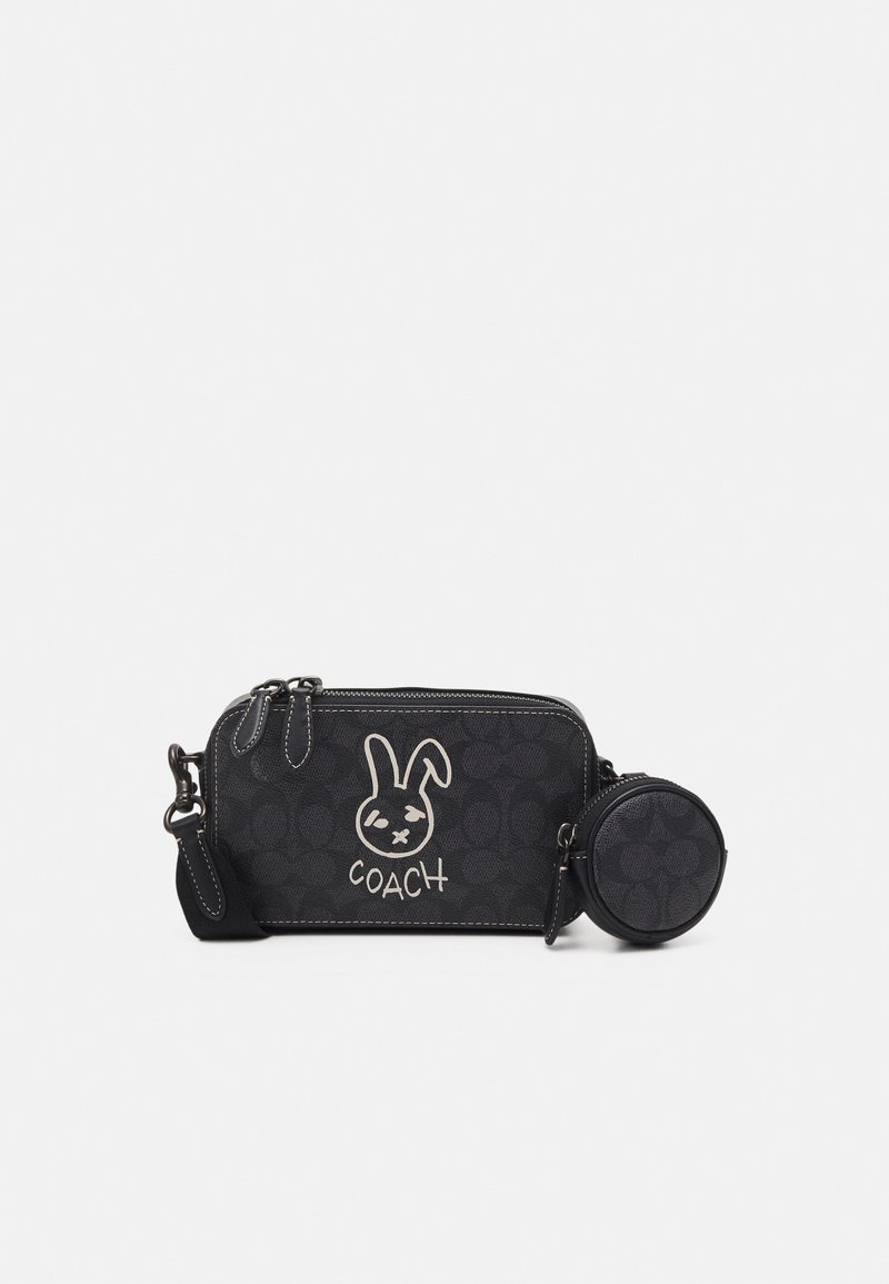 Coach CHARTER SLIM CROSSBODY IN SIGNATURE WITH BUNNY UNISEX SET