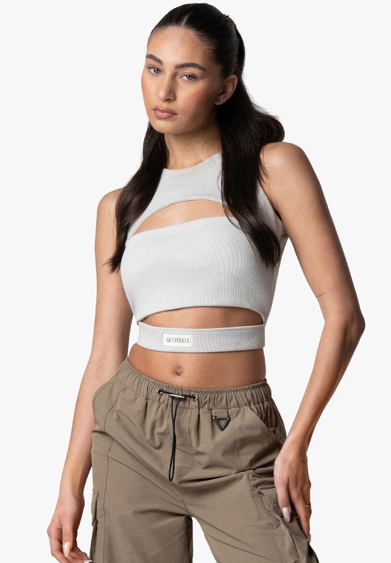 Quotrell Top Quotrell LIZZY - Top - cement/stone - Zalando