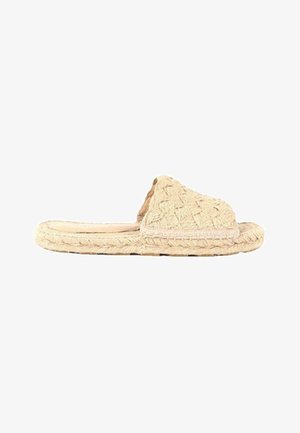 Bottega Veneta, MULES BEIGE - Chaussons - beige