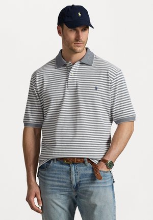 SHORT SLEEVE - Poloskjorter - newport navy/white