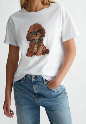 LIU JO, T-shirt imprimé - white