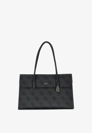 Guess, KIERA TOTE - Sac à main - coal logo