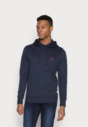 Sweat à Capuche Jack & Jones Jcopinn - Coupe Droite, Motif Diagonal, Intérieur Brossé Doux
