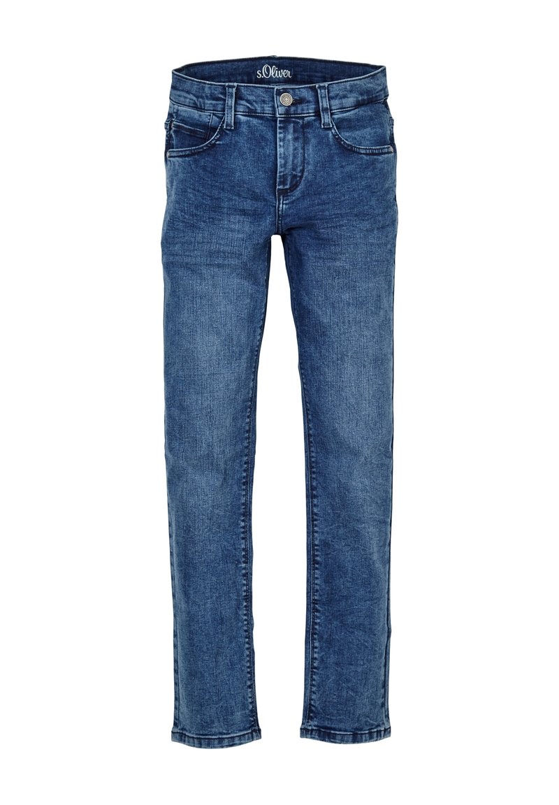 s.Oliver Straight leg jeans donkerblauw denim