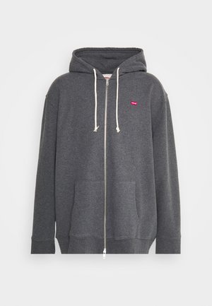 BIG ORIGINAL ZIP UP - Zip-up sweatshirt - charcoal heather