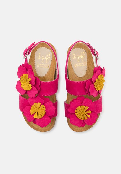 Il Gufo SHOES - Sandale - violet/yellow