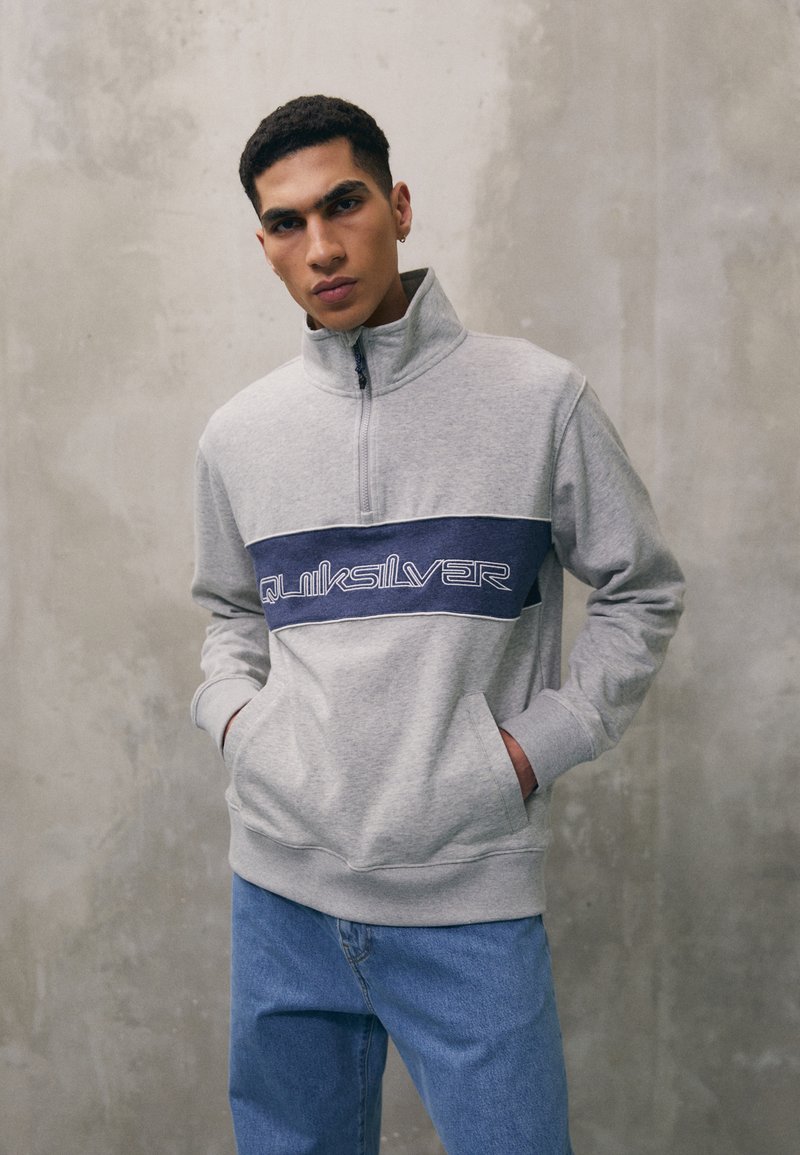 Quiksilver BOLD OMNI  OTLR SJSH - Mikina - light grey heather