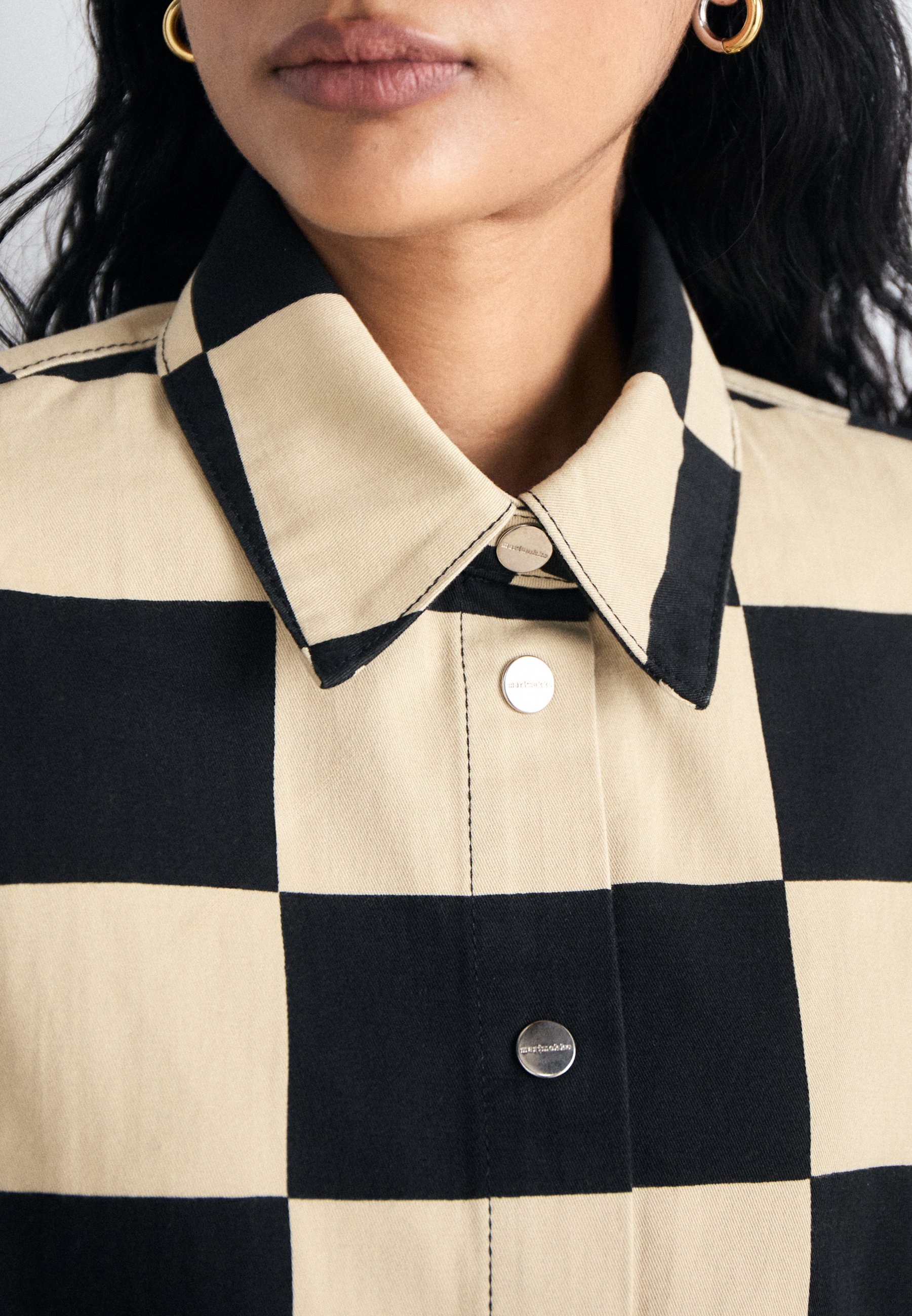 Marimekko POTENSSI KUKKO JA KANA - Summer jacket - beige