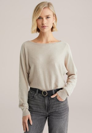 Strickpullover - beige