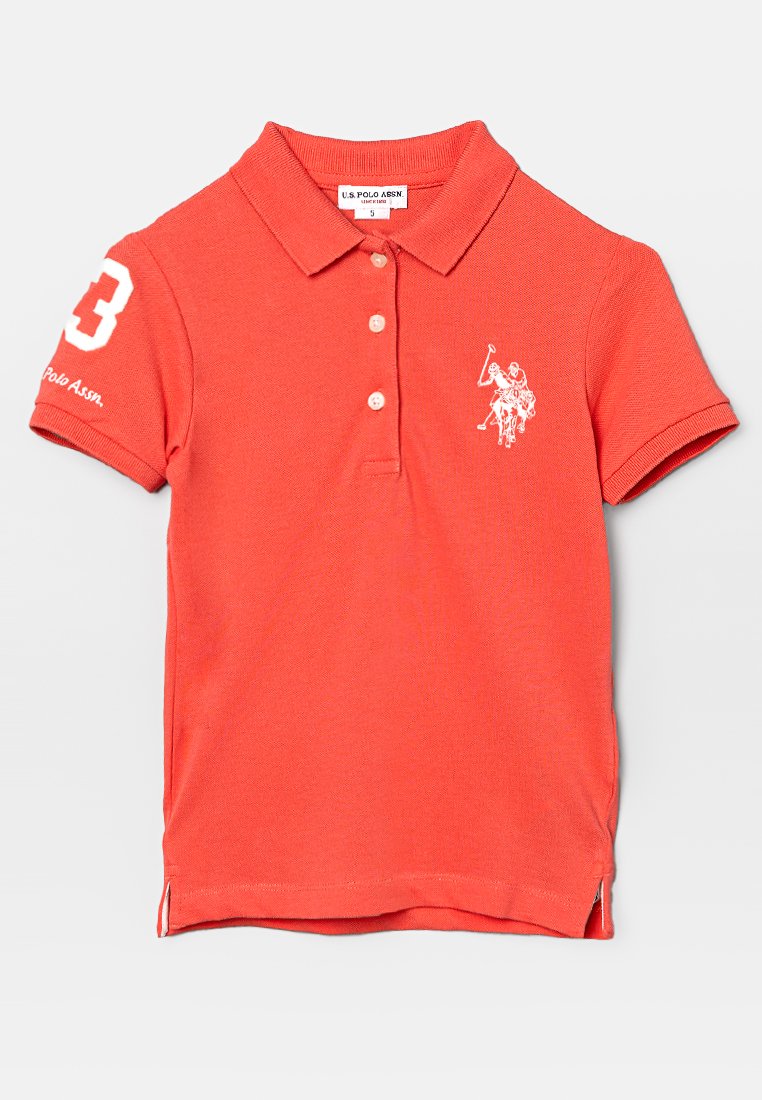 U.S. Polo Assn. Poloshirt koraalrood