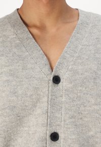 Jack & Jones JOROLLIE CARDIGAN - Cardigan - light grey melange