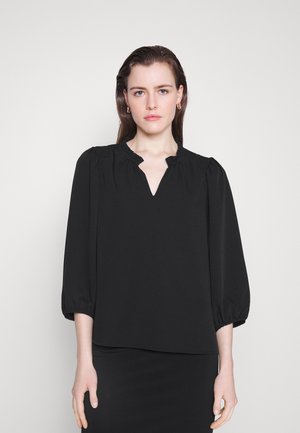 Vero Moda Tall VMSERENITY OLIVIA TOP  - Bluză - black