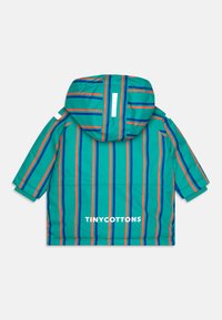 TINYCOTTONS STRIPES SNOW UNISEX - Zimní bunda - emerald