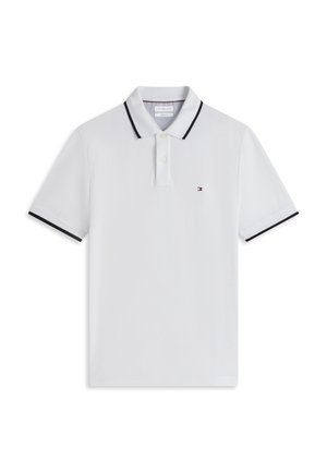 Tommy Hilfiger, PIQUE REGULAR FIT POLO - Poloshirt - white