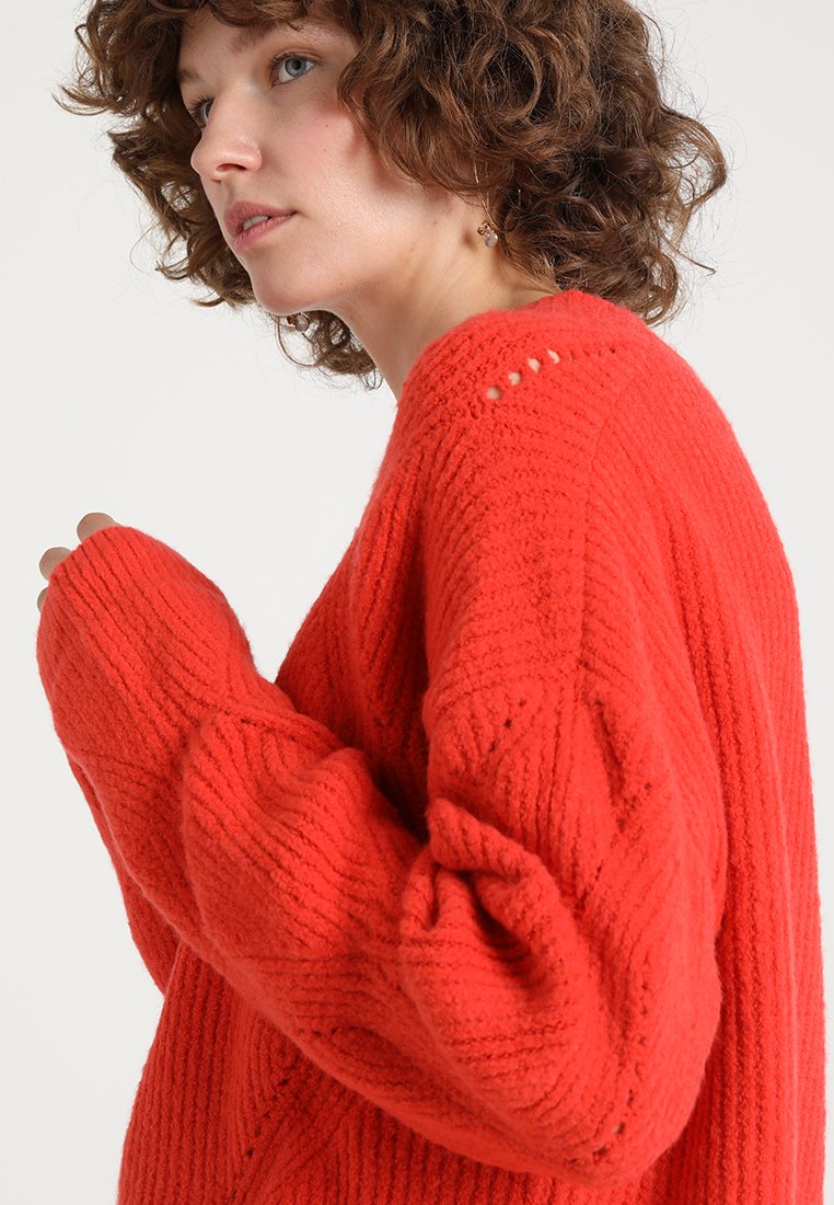 Opus PEBBY Trui darling redRood Zalando.nl Opus PEBBY Trui darling redRood Zalando.nl