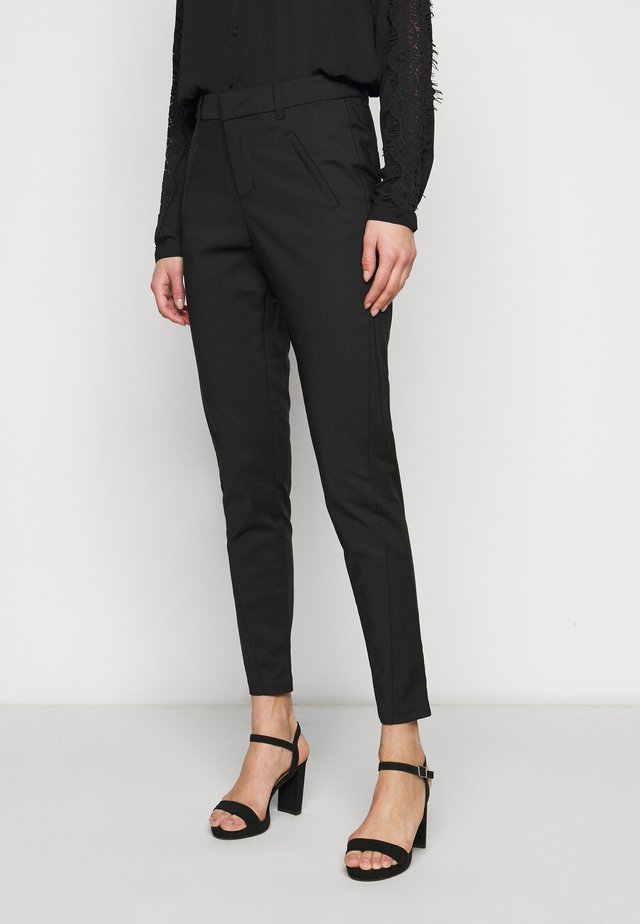 VMVICTORIA ANTIFIT ANKLE PANTS - Trousers - black