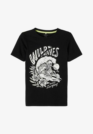 SUMMER - Printtipaita - black