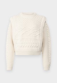 VICALA O NECK - Jumper - birch