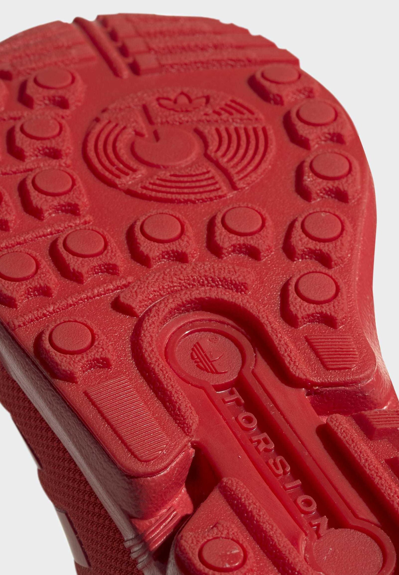 adidas Originals ZX FLUX - Sneakers laag - red/Rood - Zalando.nl