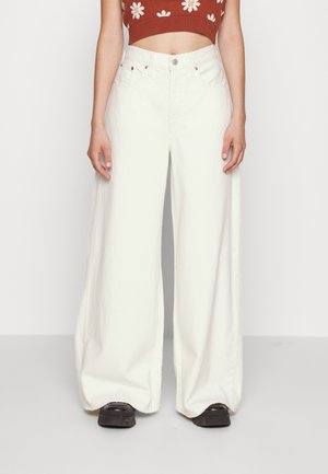 XL FLOOD - Jeans a zampa - white rinse