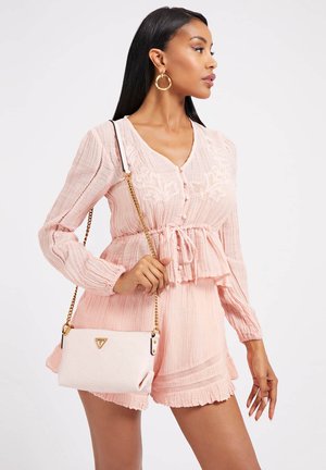 HELAINA MINI CROSSBODY TOP ZIP - Skulderveske - pale rose