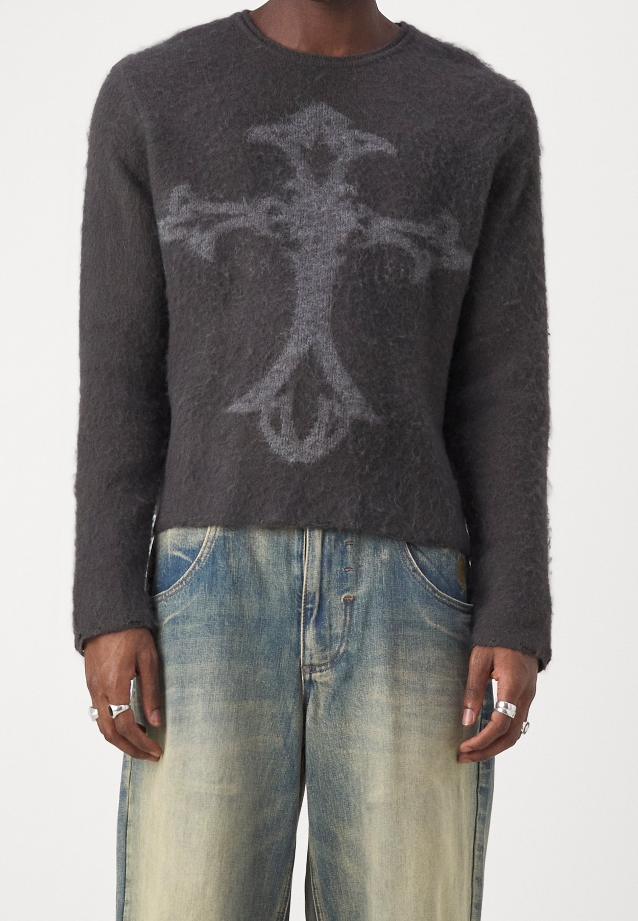 Jaded London Jumper - black - (Pre-owned) - Zalando.ie