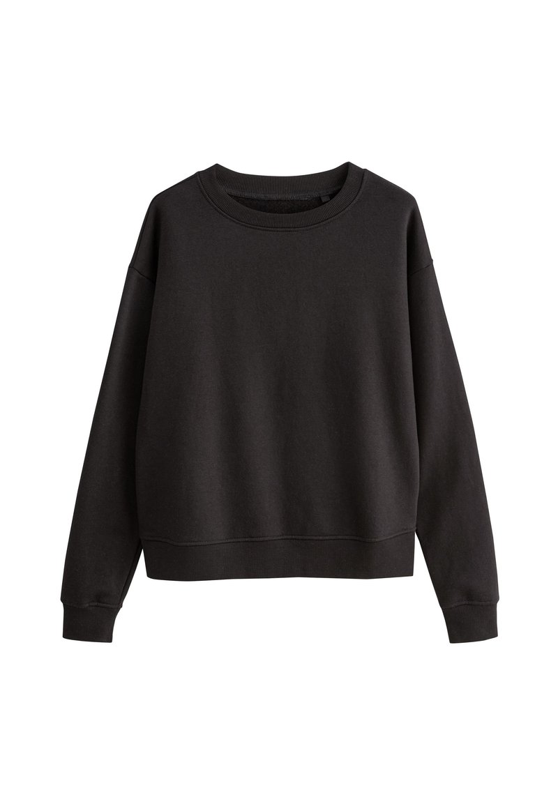 THE SET - 2 PACK CREW NECK  REGULAR FIT - Sweatshirt - black cream, Enlarge