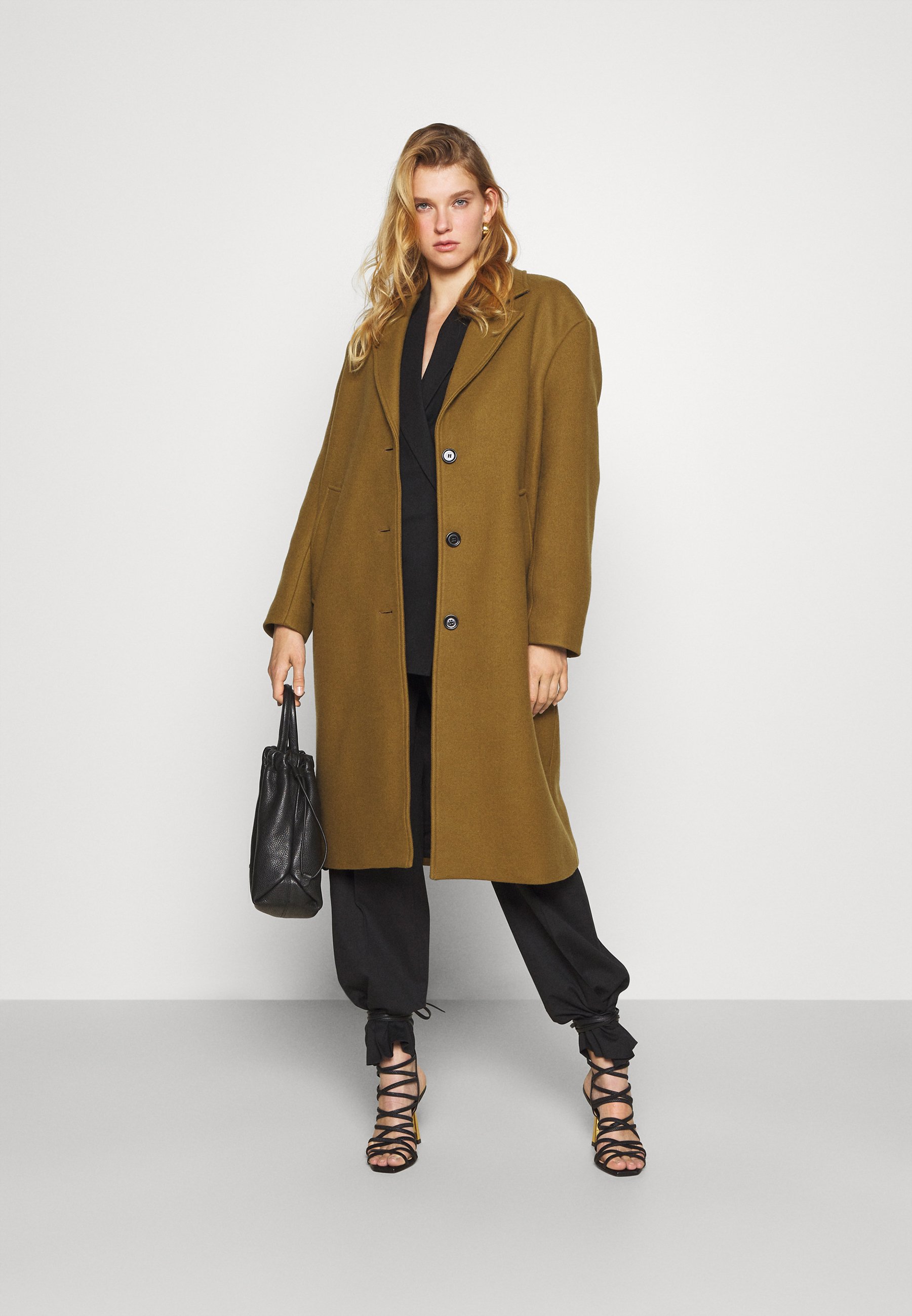 dark khaki coat