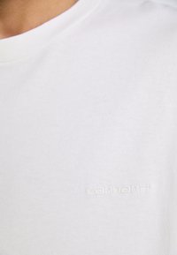 Carhartt WIP DUSTER SCRIPT - Camiseta básica - white