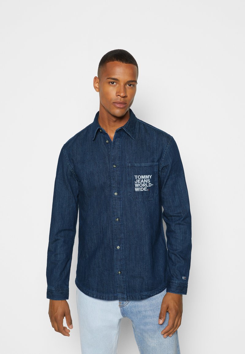 tommy jeans shirt blue
