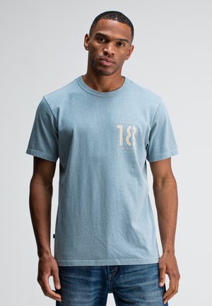 ARMY STENCIL - Print T-shirt - horizon blue vd