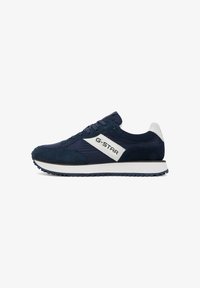 Ausgewählt, navy blue/white