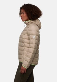Mammut WAYMARKER IN HOODED - Dunjakker - savannah-neo lime