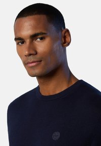 North Sails MIT RUNDHALSAUSSCHNITT UND LOGO - Trui - navy