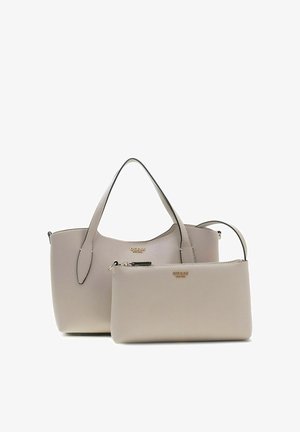 Guess, MELODY 2 IN 1 SATCHEL - Sac à main - light taupe