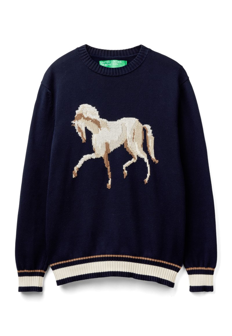 United Colors of Benetton Trui blauw