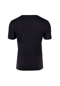 camel active 2ER PACK - V-AUSSCHNITT STRETCH EINFARBIG - T-Shirt basic - schwarz