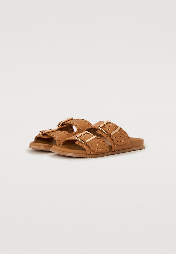 SUTTON - Slippers - tan3