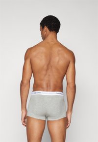 Calvin Klein Underwear TRUNK 3 PACK MODERN STRUCTURE COTTON - Ozke boksarice - grey heather/lychee/indian teal
