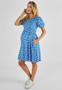 JoJo Maman Bébé Denné šaty - blue