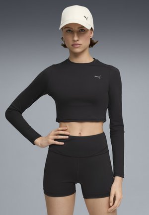 CROPPED - Langarmshirt - puma black