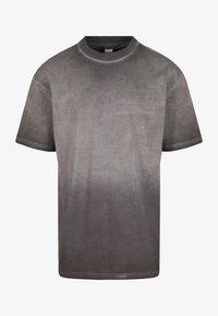 Bleekmiddel Zwart Shirt Bleken Tie Dye Urban Classics SUN BLEACHED