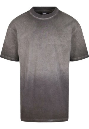 Urban Classics SUN BLEACHED - Basic T-shirt - black