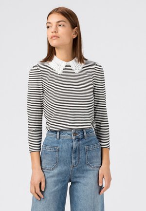 Long sleeved top - schwarz